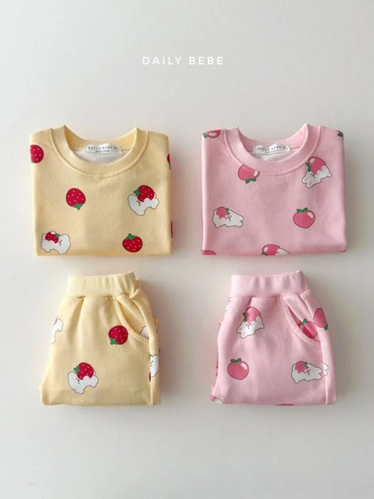 Peach Strawberry Set Peach Strawberry Set