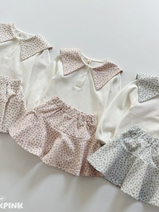 Mini Floral Twill Set-Up Mini Floral Twill Set-Up