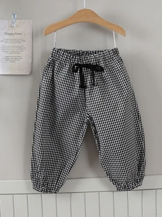 Mini Check Pajama Pants
