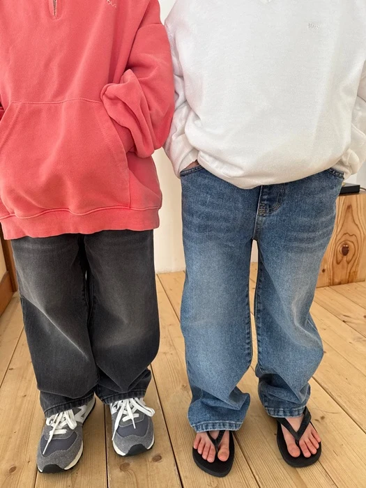 Youth Wide Denim Pants Youth Wide Denim Pants