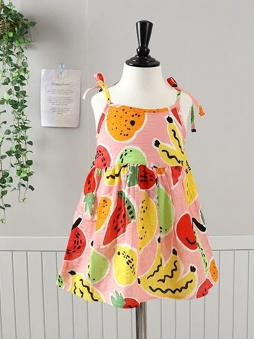 Watermelon Banana Strap One-piece