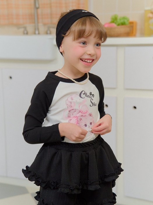 Cat Raglan Tee