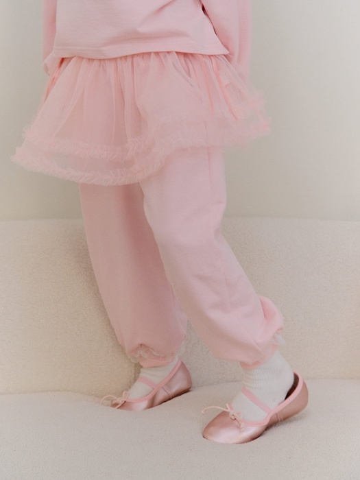 Lace Jogger Pants