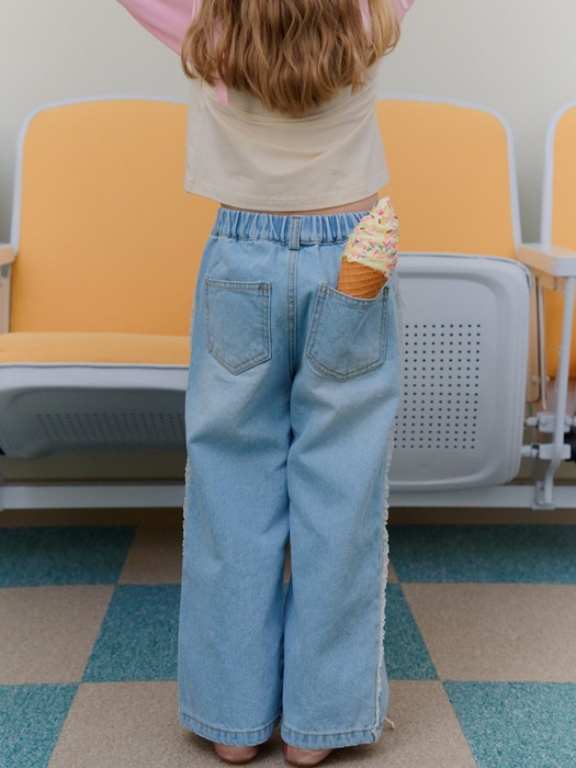 Lace Denim Pants Lace Denim Pants