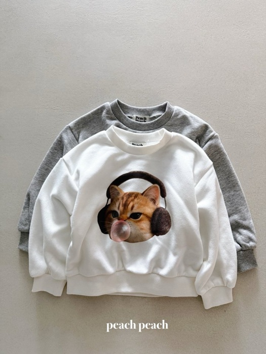 Bubble Cat Sweatshirt (with Mom) Bubble Cat Sweatshirt (with Mom)