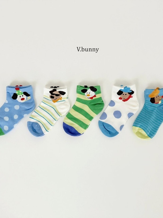 Muffler Dog Socks Set Muffler Dog Socks Set