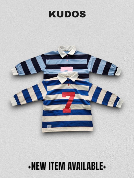 Rugby Long Sleeve Collar Tee