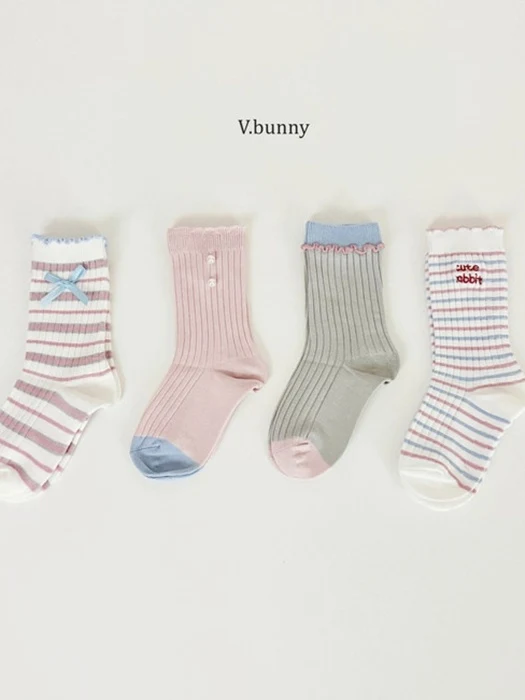 Pink Pearl Socks Set Pink Pearl Socks Set