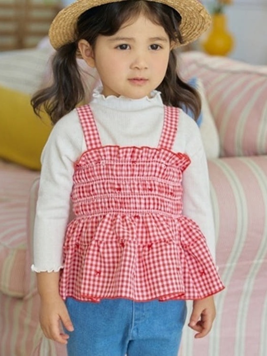Smocked Sleeveless Top