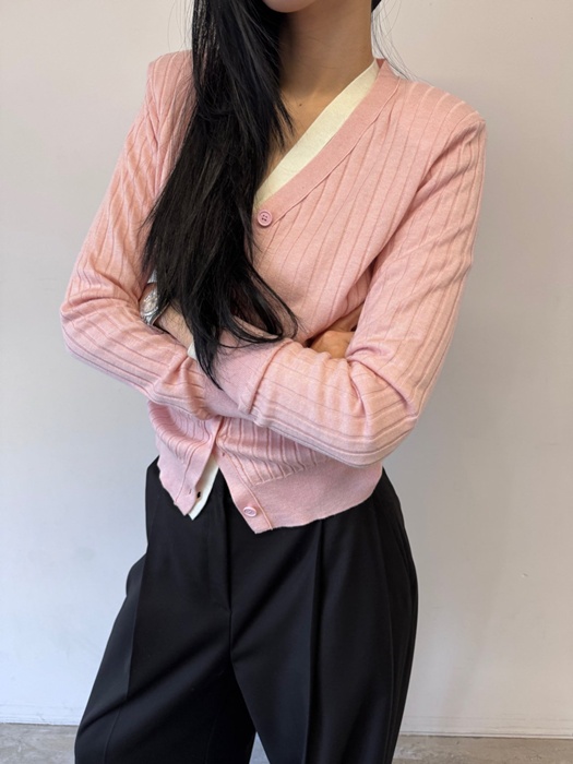Padded Snap Cardigan