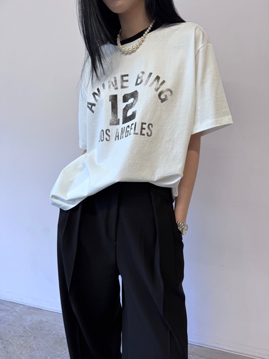 Number Color Block Tee Number Color Block Tee