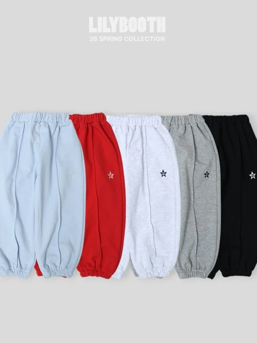 Spring Pintuck Jogger Pants