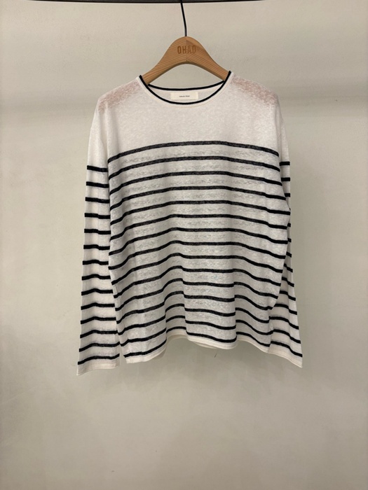 Half Stripe Knit Half Stripe Knit