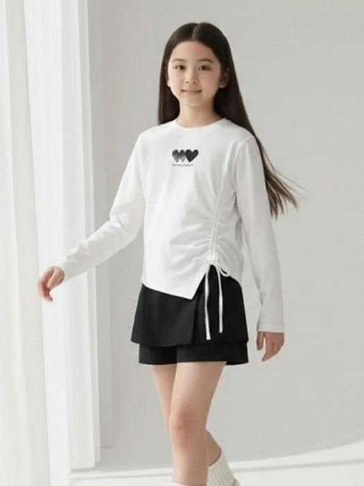 Diagonal String Tee
