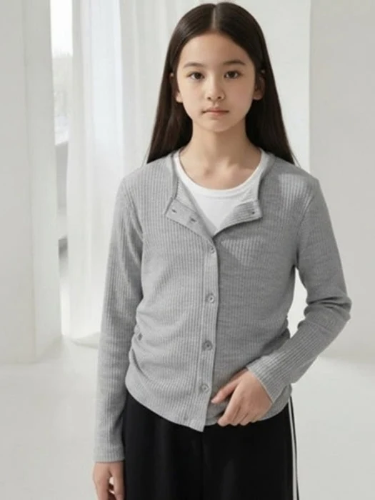Layered Cardigan Tee
