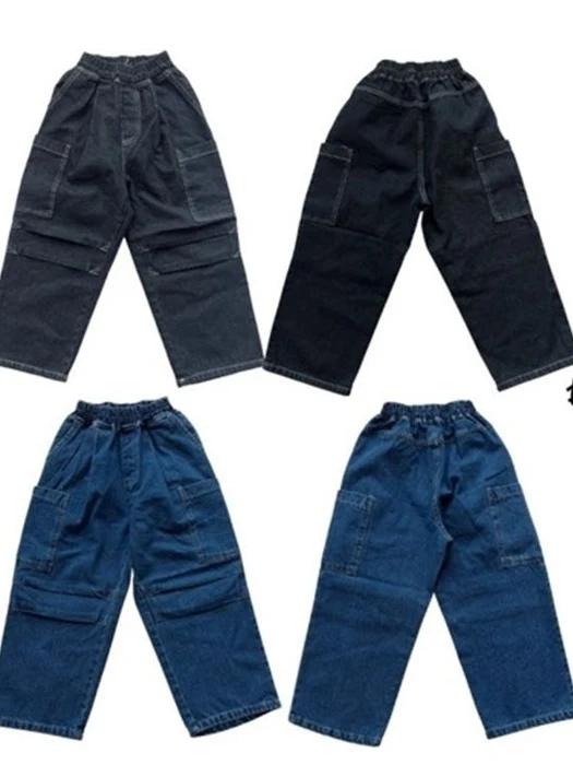 Stitch Denim Pants