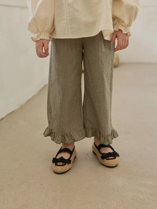 Stripe Frill Pants Stripe Frill Pants