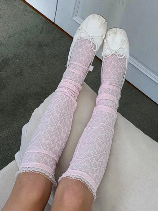 Ribbon Leg Socks