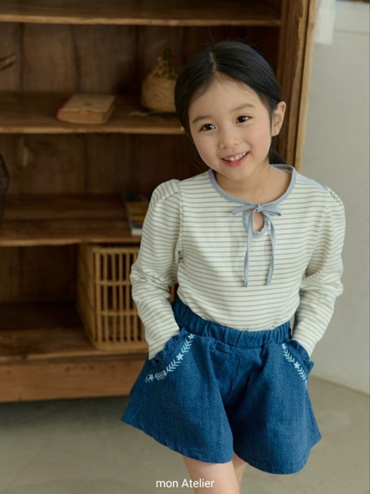 Ribbon Stripe Tee