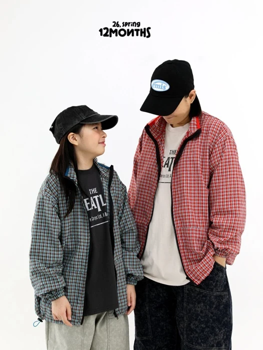 Check Wind Jacket Check Wind Jacket