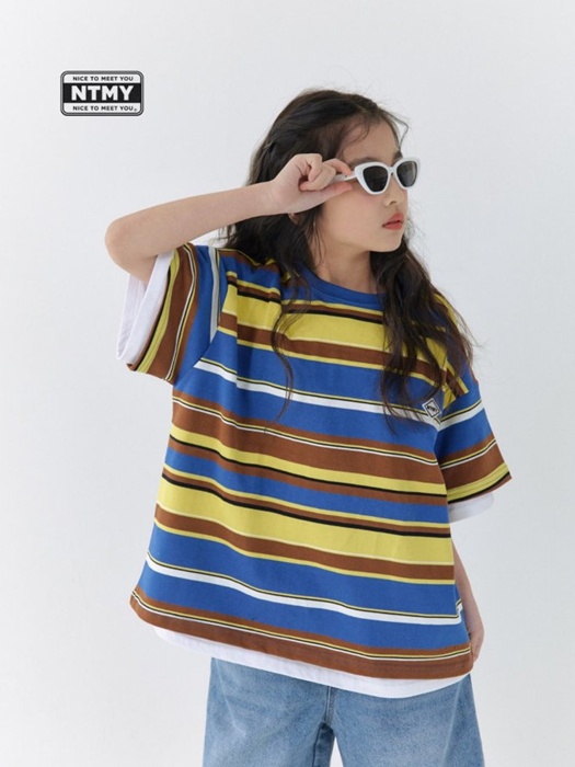 Beams Stripe Tee