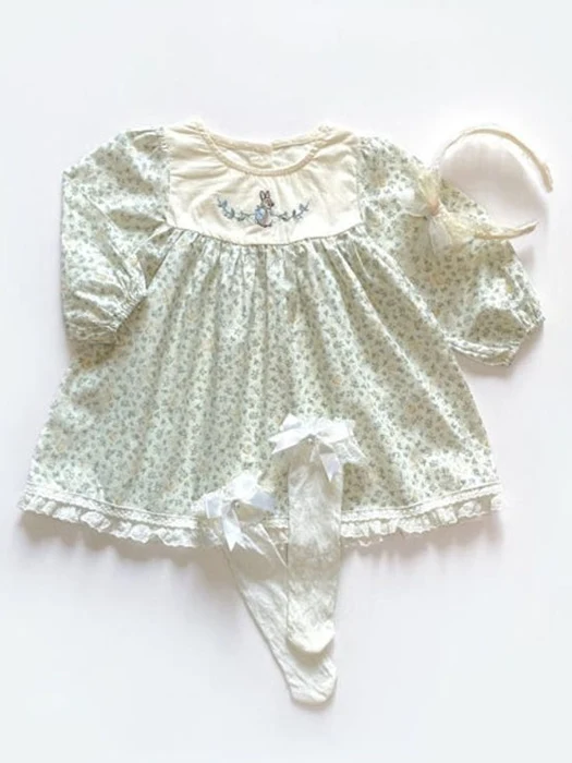 Embroidered One-piece Embroidered One-piece