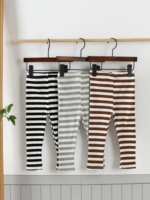 Ribbed Stripe Leggings Ribbed Stripe Leggings