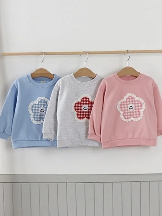 Check Daisy Sweatshirt Check Daisy Sweatshirt
