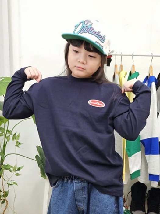 Patch Basic Long Sleeve Tee