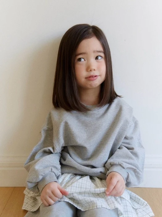 Frill Jogger Pants Set (Melange) Frill Jogger Pants Set (Melange)