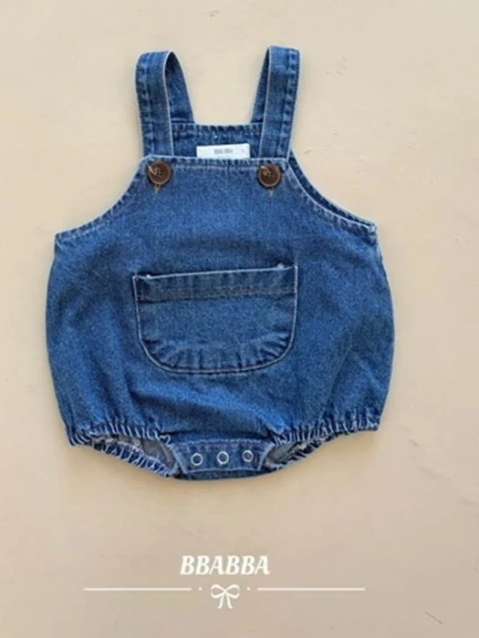 Denim Suspender Suit Denim Suspender Suit