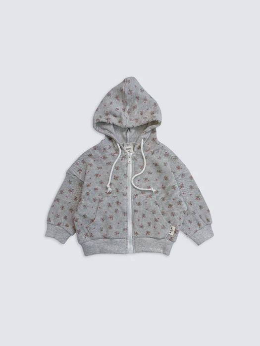 Flower Hood Zip-Up Flower Hood Zip-Up