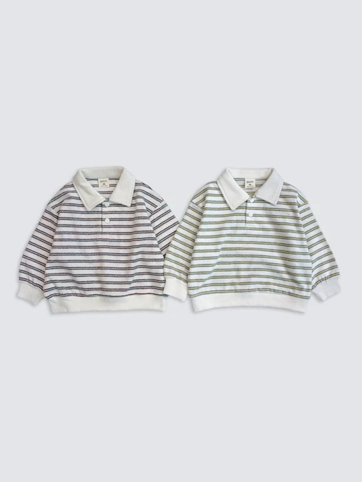Terry Collar Sweatshirt Terry Collar Sweatshirt