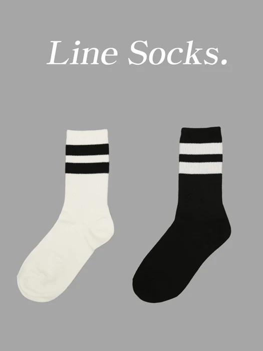 Line Socks Set