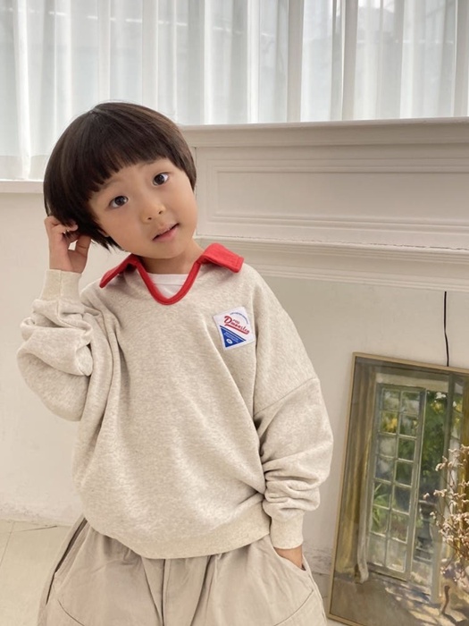 Collar Sweatshirt