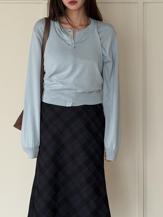 Halter Knit Cardigan Set Halter Knit Cardigan Set