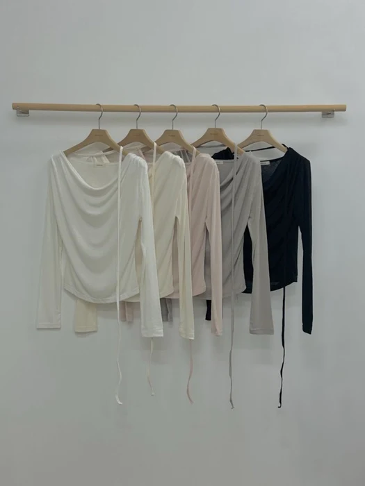 Line Drape Tee