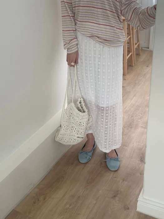 Small Floral Lace Skirt Small Floral Lace Skirt