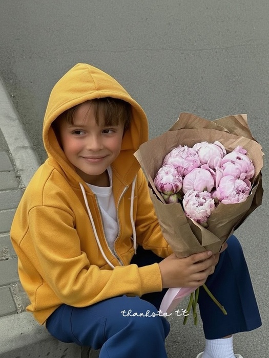 Blossom Hood Zip-Up