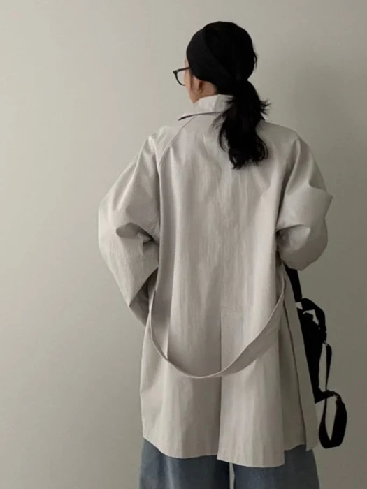 Sioha Half Trench Coat Sioha Half Trench Coat