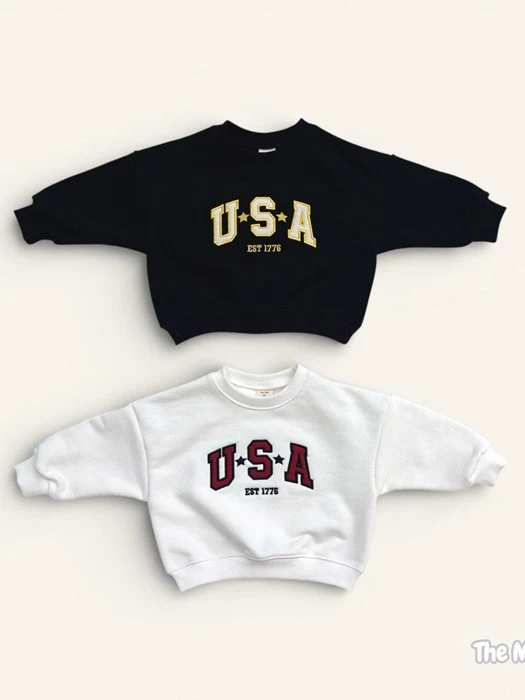 USA Embroidered Sweatshirt USA Embroidered Sweatshirt