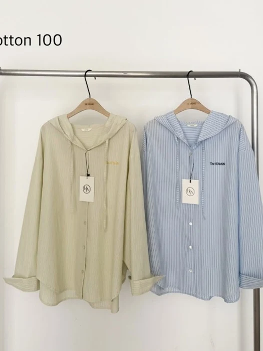 Roe Hooded Shirt