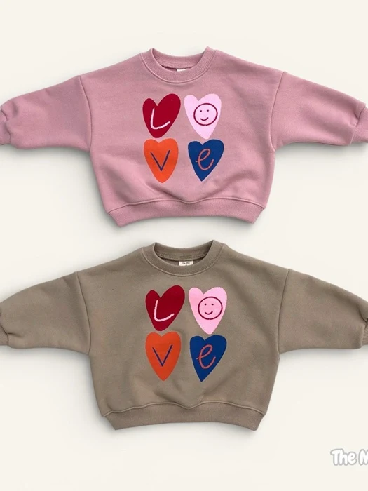 Colorful Love Sweatshirt Colorful Love Sweatshirt