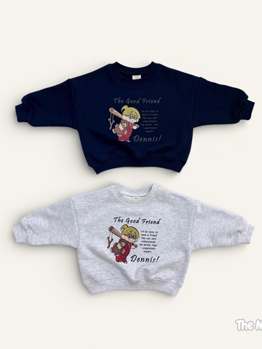 Denim Friend Sweatshirt