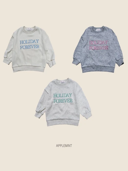 Holiday Embroidered Sweatshirt Holiday Embroidered Sweatshirt
