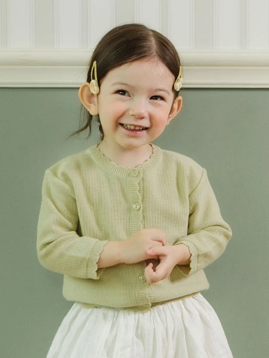 Fleur Knit Baby Cardigan Fleur Knit Baby Cardigan