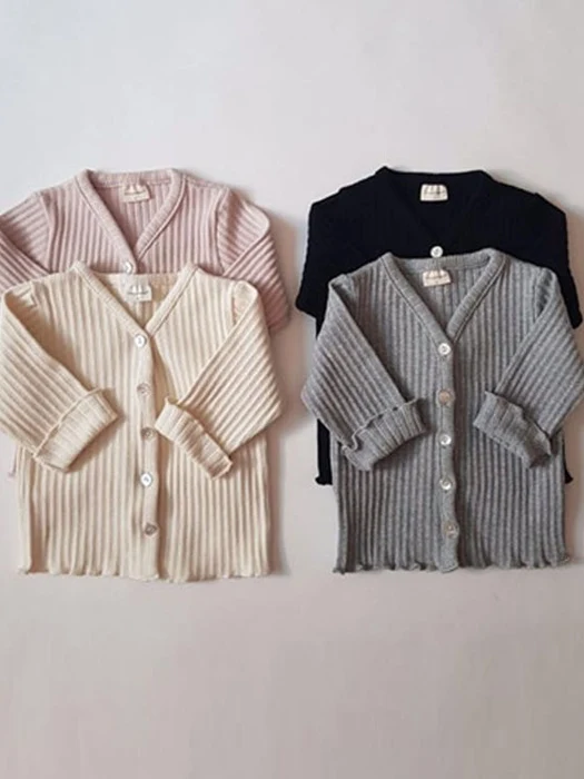 Bebe Ribbed Cardigan Bebe Ribbed Cardigan