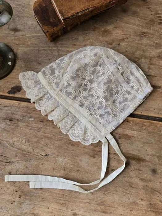 Lace Frill Bonnet Lace Frill Bonnet
