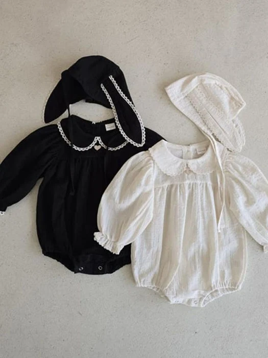 Heart Rabbit Suit (Bonnet Set)