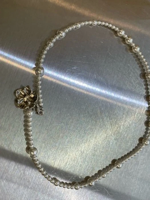 Rose Pearl Necklace Rose Pearl Necklace